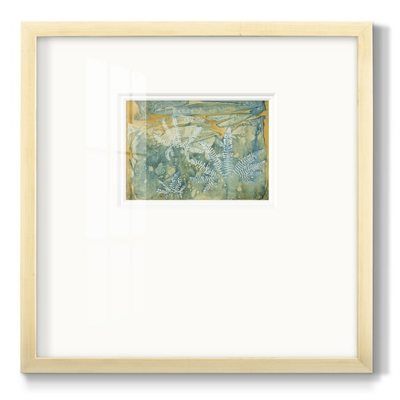 Floating Ferns-Premium Framed Print