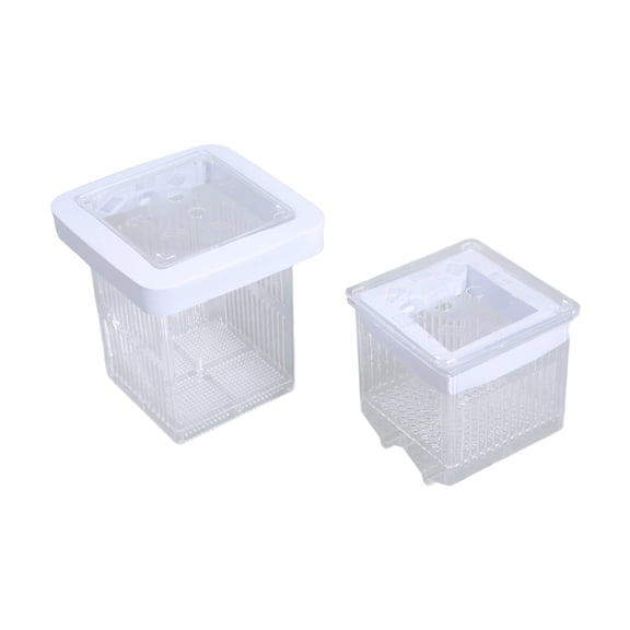 FishTank Hatchery Incubator Aquarium Small Breeding Box Clear Breeder Isolation Hatching Box Double Layer