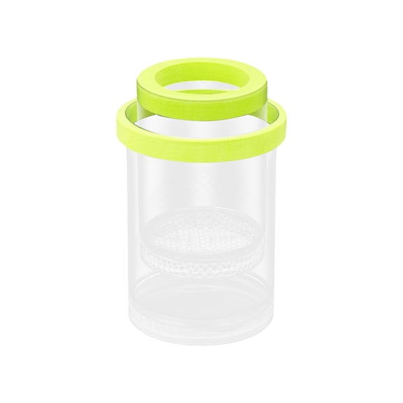 Floating Fish Breeding Isolation Box for Aquarium Tank Plastic Mesh Hatchery Incubator Breeder Box for Baby Fish Betta Shrimp Clownfish Guppy(4.7Inch,Green)