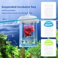 thumbnail image 1 of Floating Fish Breeding Isolation Box for Aquariums Blue Plastic Mesh Hatchery for Small Aquatic Life and Shrimp Protection, 1 of 6