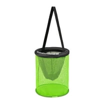 Floating Fishing Basket Foldable Nylon Net Baits Storage Cage for River Pond Shrimp Fishing