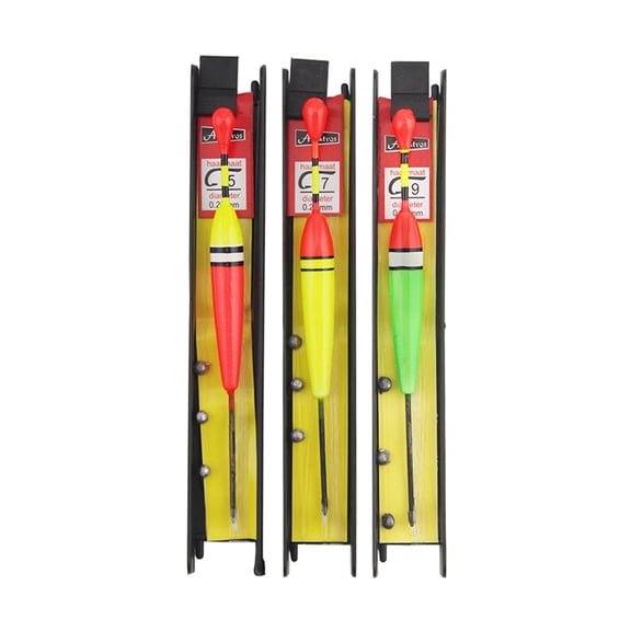 Floating Fishing Bobbers Pack of 3 - Fly Fishing Float Indicators for Trout, Freshwater Saltwater Tackle