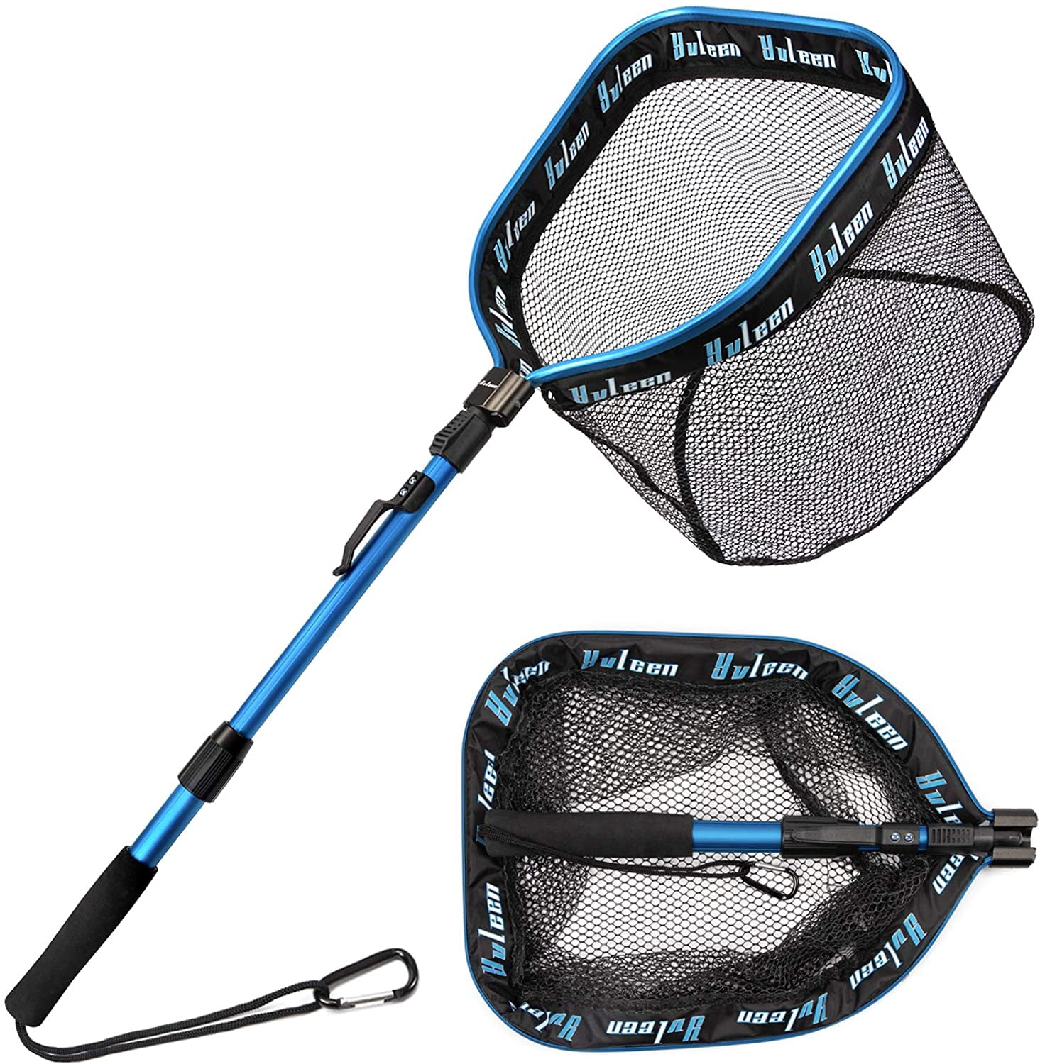 Floating Fishing Net Folding Fishing Landing Net With Rubber Coating floating-fishing-net-folding-fishing-landing-net-with-rubber-coating