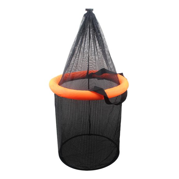 Floating Fishing Net Large Fish Locating Catching Guard Net Folding Fish Keeper