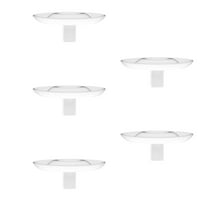 Floating Flower Display Stand - 5PCS Transparent Buoyant Flower Holders for Roses & Peonies, Innovative Centerpiece Decor for Weddings, Valentine's Day, Table Arrangements & Home Decor