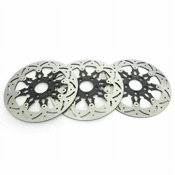 Floating Front Rear Brake Rotors for Harley Dyna Low Rider FXDL 14-17 Fat Bob FXDF 08-17