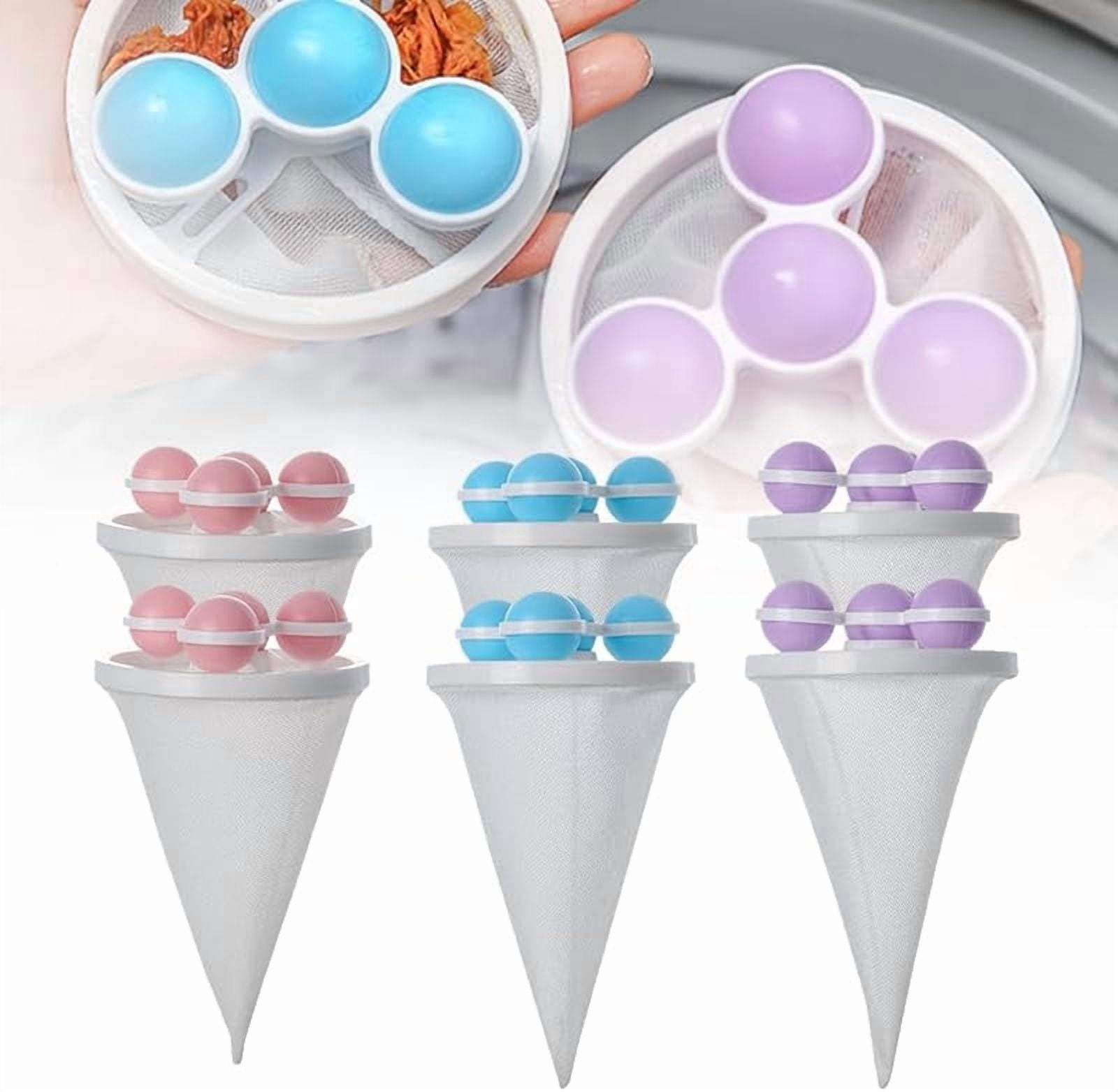 Palline Lavatrice LYPER Floating Hair Filtering Mesh Removal, 2025 4 ...