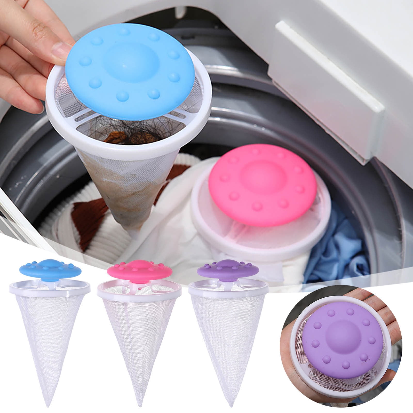 Floating Hair Filtering Mesh Removal Washing Machine Hair Catcher floating-hair-filtering-mesh-removal-washing-machine-hair-catcher