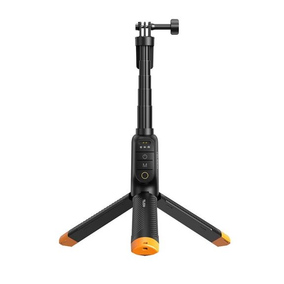 Floating Hand Grip Selfie Stick Compatible with GoPro Hero 13 12 11 10 9, Extendable Tripod Mount with Remote Control for Action Cameras