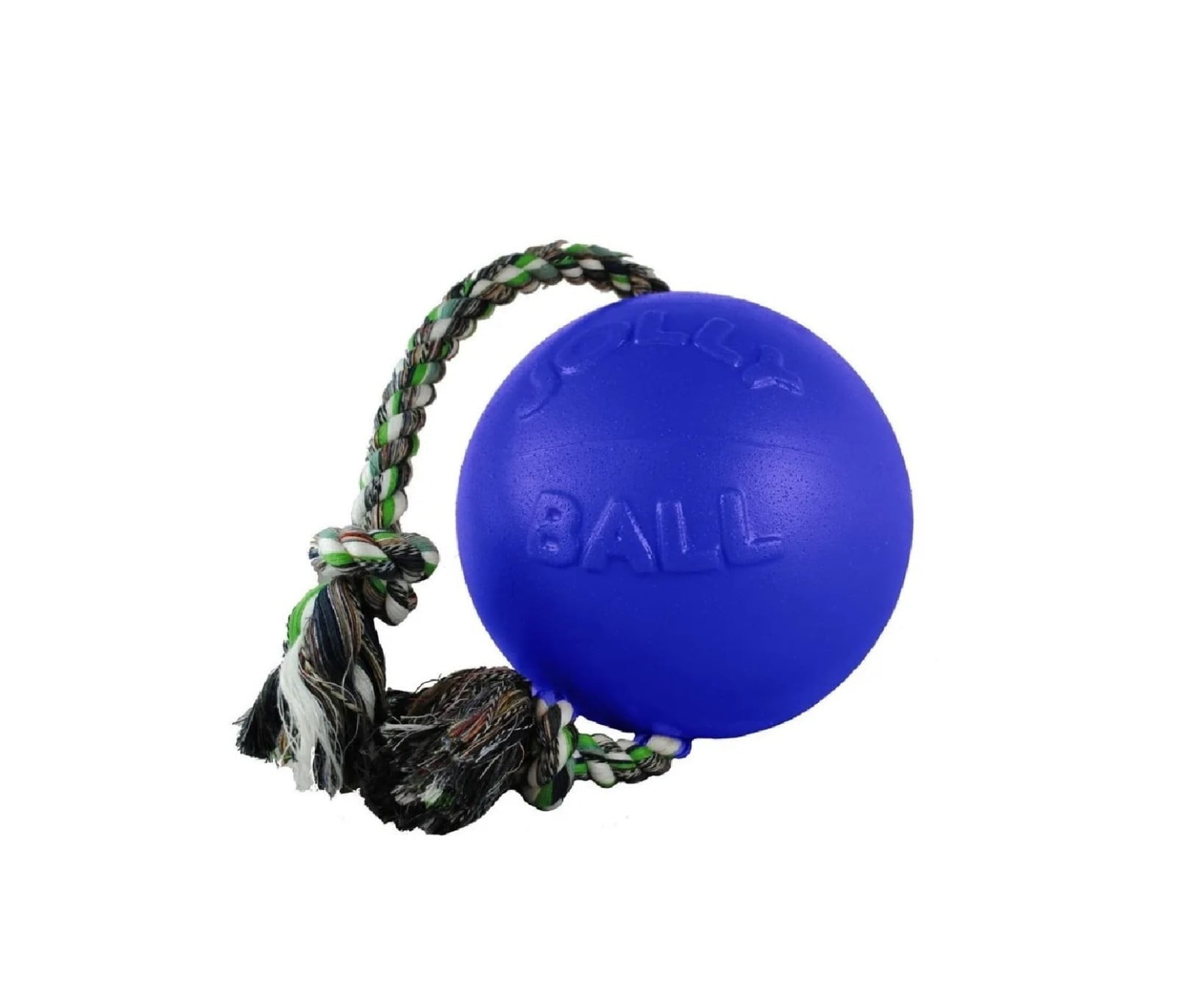 Floating Interactive Rope Dog Horse Toys Romp and Roll Dog Water Tug (Medium - Blue)