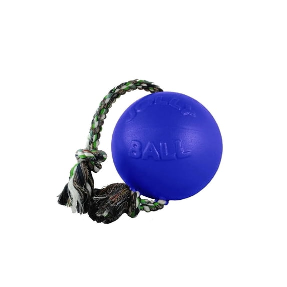 Floating Interactive Rope Dog Horse Toys Romp and Roll Dog Water Tug (Medium - Blue)