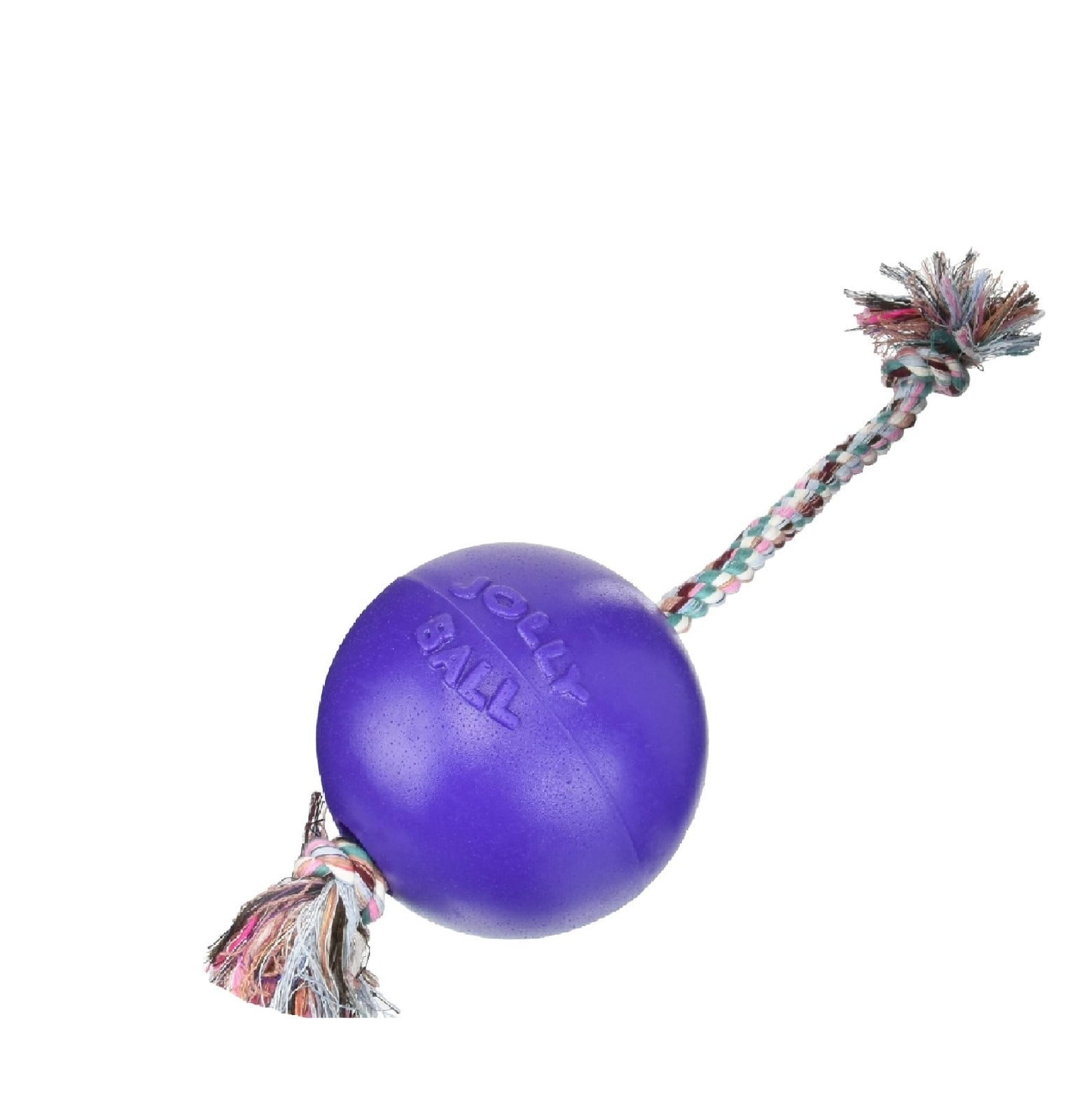 Floating Interactive Rope Dog Horse Toys Romp and Roll Dog Water Tug (Medium - Purple)