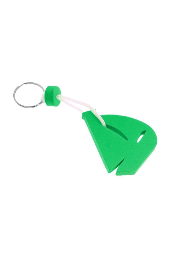 Floating Key Chain Key, Water Boat Key Float Buoy Key Fob - Portable & Lightweight - Select Colors , Green