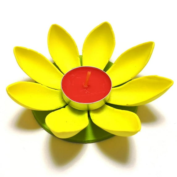 Floating Lanterns Floating Candles Light,Assorted Tealight Candle Lanterns,Colorful Artificial with Floating Rea