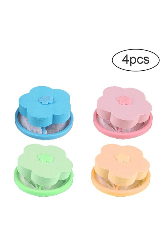 Floating Laundry Lint Fur Catcher For Washing Machine Pet Hair Remover