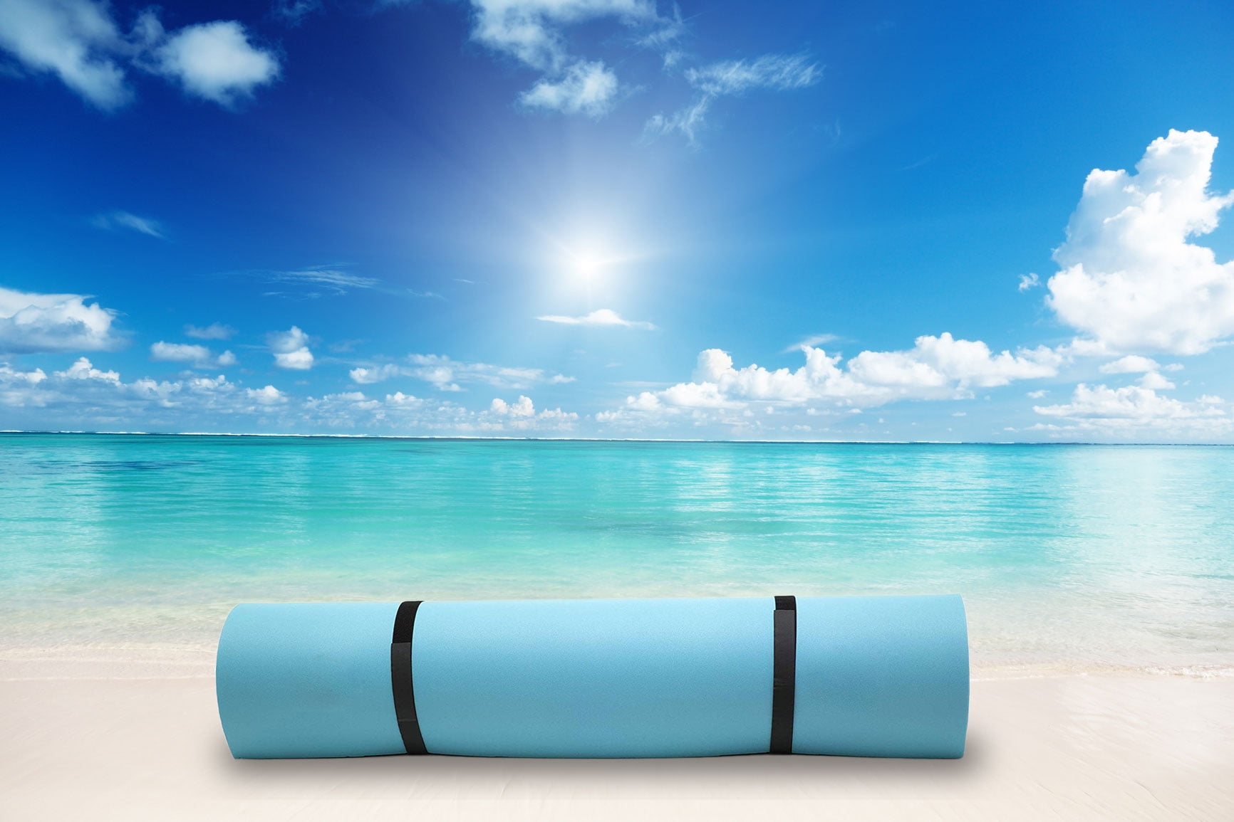 Floating Layer Oasis Water Pad 15 x 6 Water Sports Mat Float Island Utility Mats with Grommet