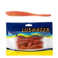 thumbnail image 1 of Floating Leaf Tail Soft Bait Lure for Bass Fishing Realistic Weedless Texas Rig Drop Shot Fishing Pink, 1 of 4