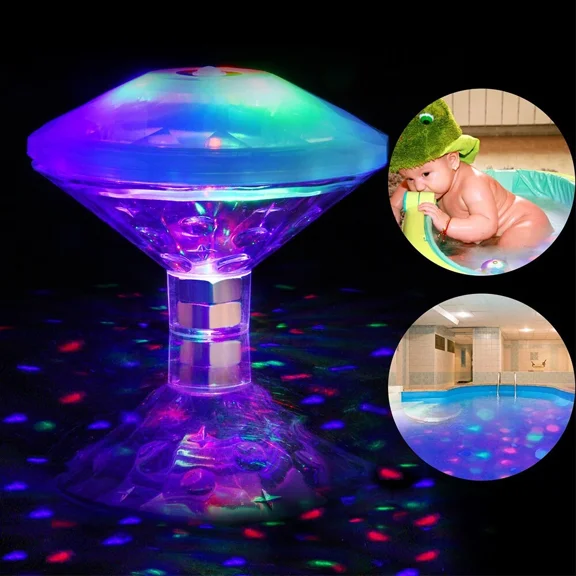 Floating Led Light Glow Show Swimming Pool Tub Underwater Lamp For Party Decor