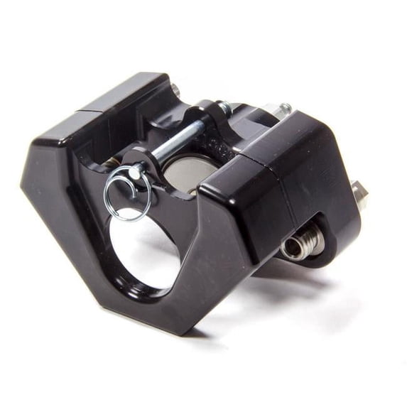 Floating Left Front Black Caliper Single Piston