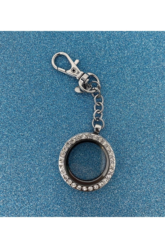 Floating Locket Keychain