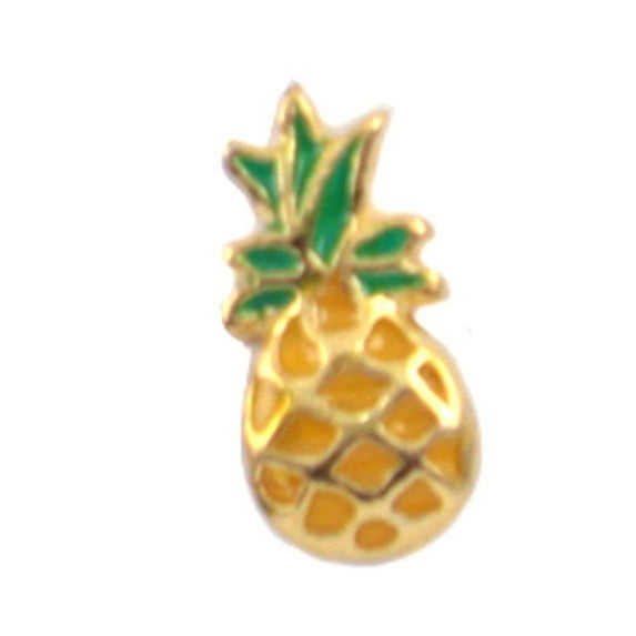 Floating Locket (Pineapple)