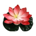 thumbnail image 1 of Floating Lotus Pool Light with Water Sensor - 7" Solar LED Diwali Decoration for Garden Pond, Swimming Pool, Festival Blessing Lantern, 1 of 6
