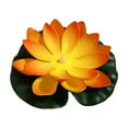 thumbnail image 1 of Floating Lotus Pool Light with Water Sensor - 7" Solar LED Diwali Decoration for Garden Pond, Swimming Pool, Festival Blessing Lantern, 1 of 6
