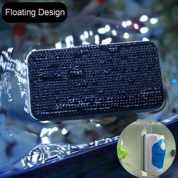 Floating Magnetic Brush Aquarium Tank Glass Algae Scraper 2022 Aquarium