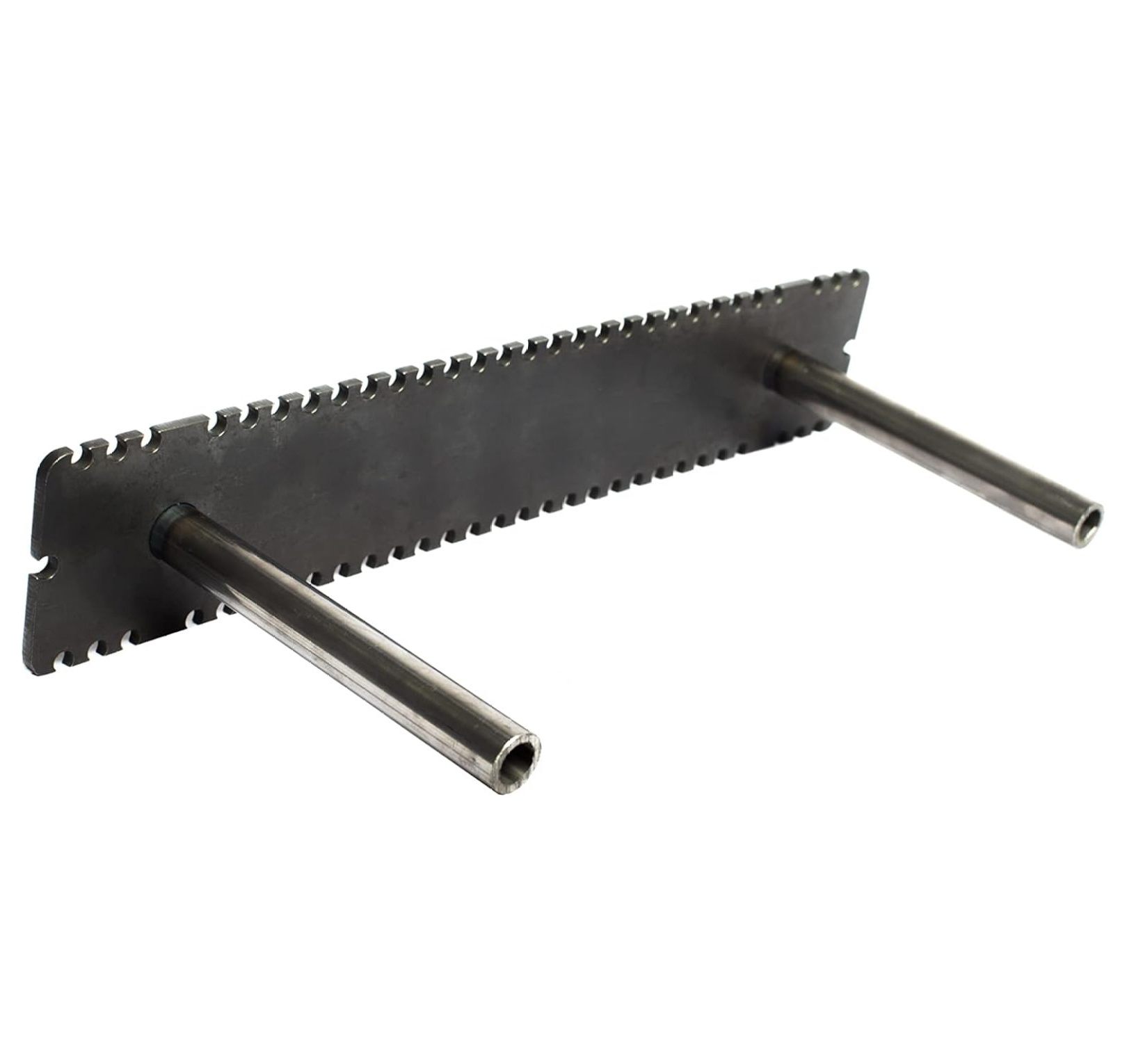 Sheppard System Heavy Duty Floating Mantel Bracket - 58" Backplate, 6" Rods, Holds Over 100lbs Per Stud