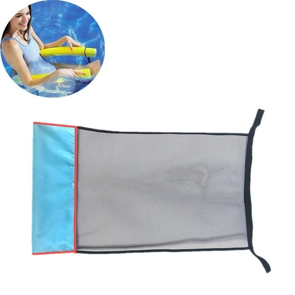 Floating Mesh Chair Pool Noodle Floating Chair Pool Raft Swimming in Water Hammock Accessories Swimming Sling for Noodle