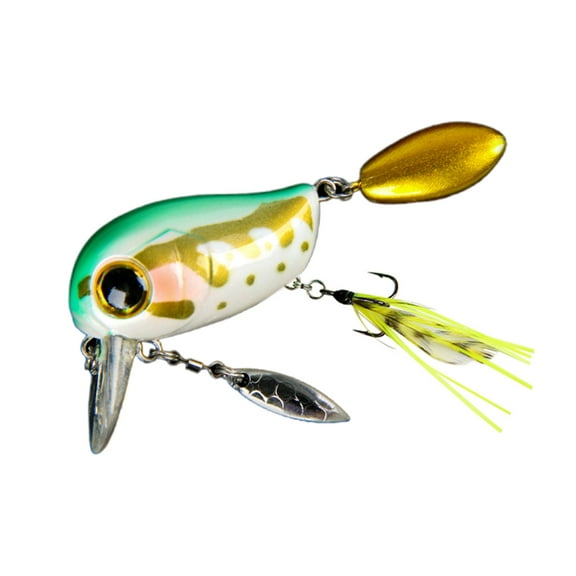 Floating Minnow Fishing Lure Wobbler Floating Hard Artificial Baits 3D Eyes 4+2cm 8g For Trout Walleye Fishing Tackle
