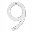 thumbnail image 1 of Floating Mount Shadow House Address Number, Modern Metal Numbers for Mailbox, Glossy White, 6", HH-SDW6-WHT-9, 1 of 5