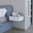thumbnail image 1 of Floating Nightstand with Storage / Bedroom Essential Placement / TSCA Compliant, 1 of 4