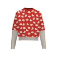 thumbnail image 1 of Floating Petals - Girls School Crop Sweatshirt, 1 of 3