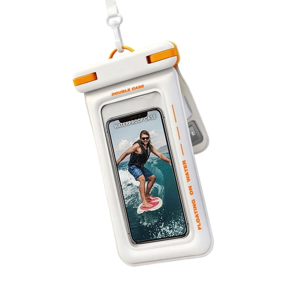 Floating Phone Protector For Underwater Photos Swimming And Snorkeling Visible PVC Case With Buoyant Foam
