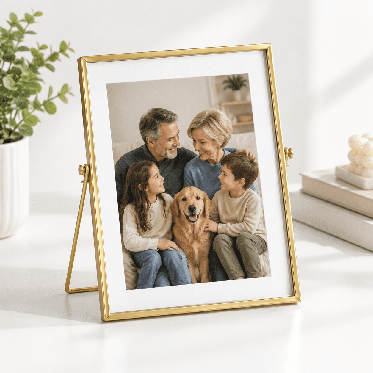 Floating Picture Frame 8x10 Double Gltabletop - Walmart.com