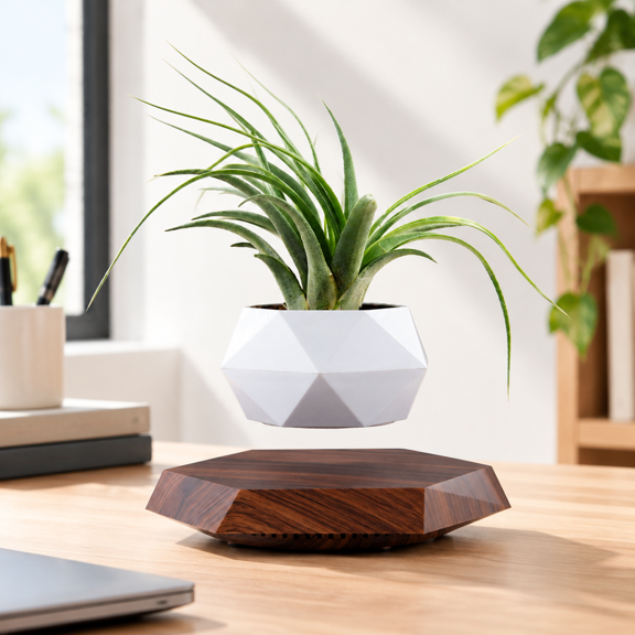 Floating Plant Pot Levitating For