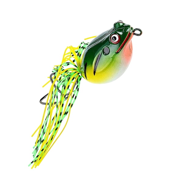 Floating Poisons Frog Lures Floating Soft Baits Simulated Frog Fishing Baits for Bass Fishing in Lakes and Rivers