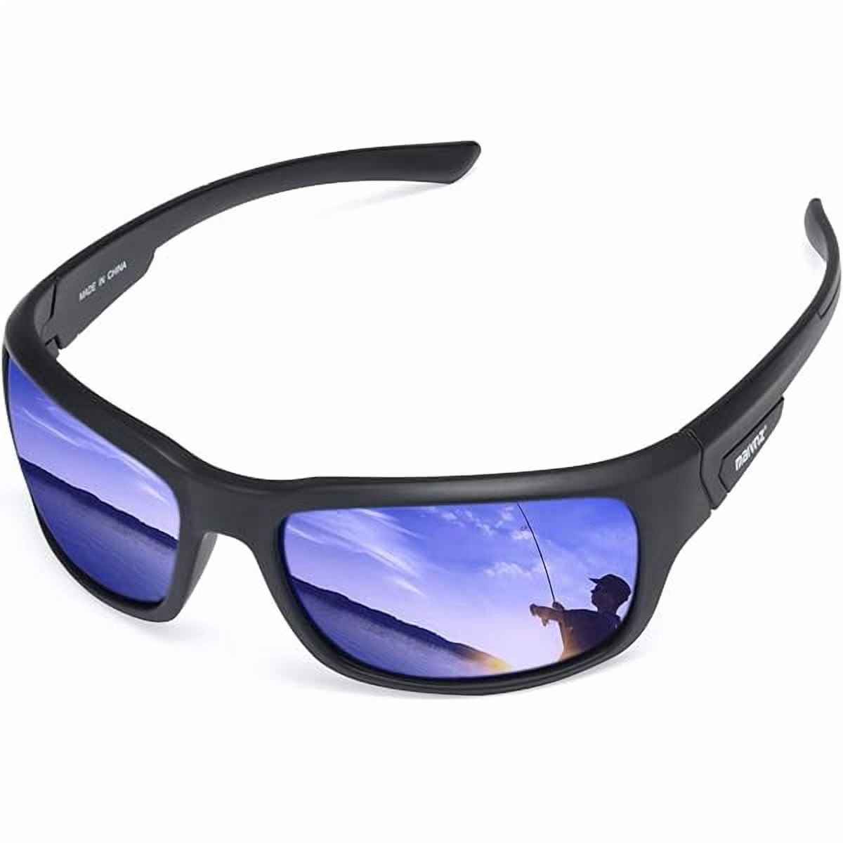 Floating Polarized Fishing Sunglasses for Men UV Protection Fishing Glasses Boating Kayaking Water Sport Glasses