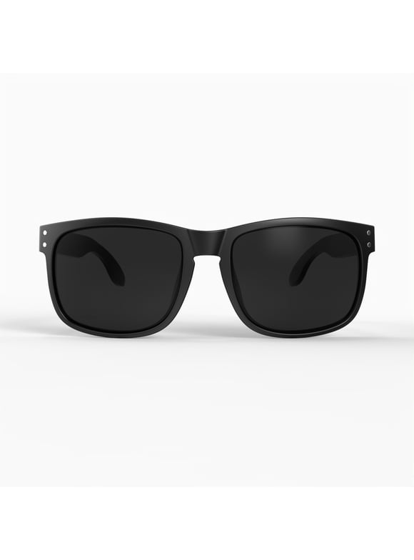 Hodaoglass Floating Polarized Sunglasses, UV Protection, Classic Square Design for Water and Daily Wear