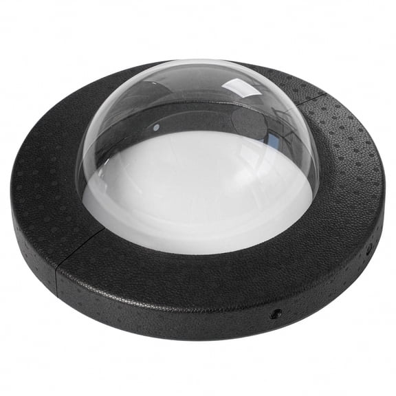 Floating Pond Dome Clear Acrylic Fish Viewing Bubble with Stable Ring Base Decorative Pond Accent