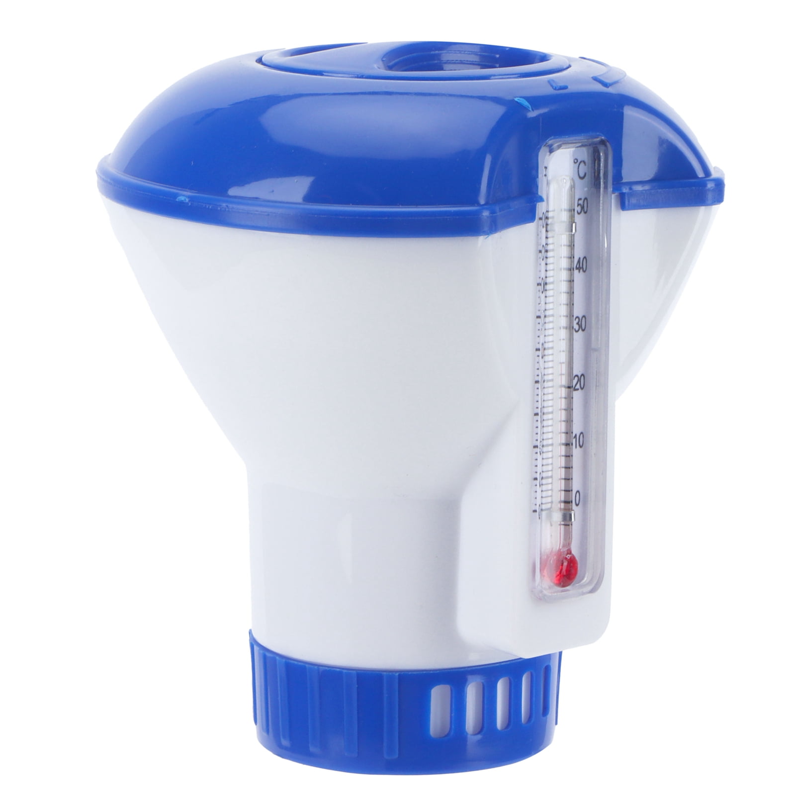 Floating Pool Chemical Dispenser with Thermometer 5in Floating