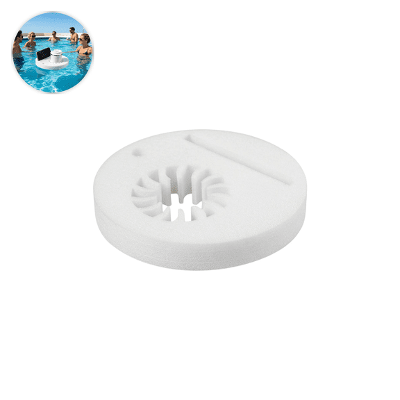 Floating Pool Drink Tray with Phone Slot and Cup Holders - Non-Inflatable EVA Foam Refreshment Caddy for Swimming Pool and Beach Parties