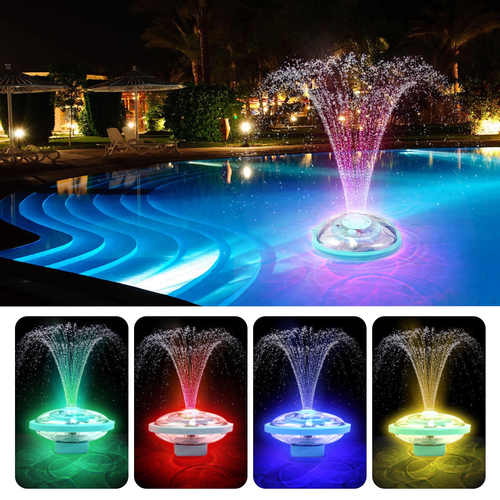 Battery Fountain for Patio and Garden