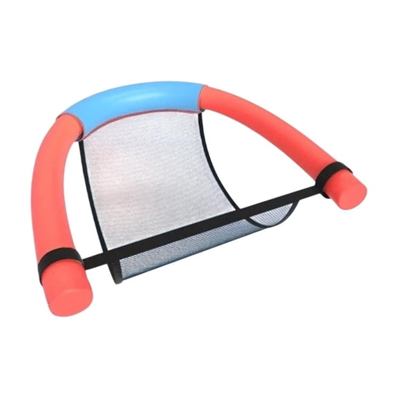 Floating Pool Lounge Chair, Swimming Aid Recliner for Water Relaxation, Mesh Comfort Design for Lake and Pool Use by All Ages During Summer Fun