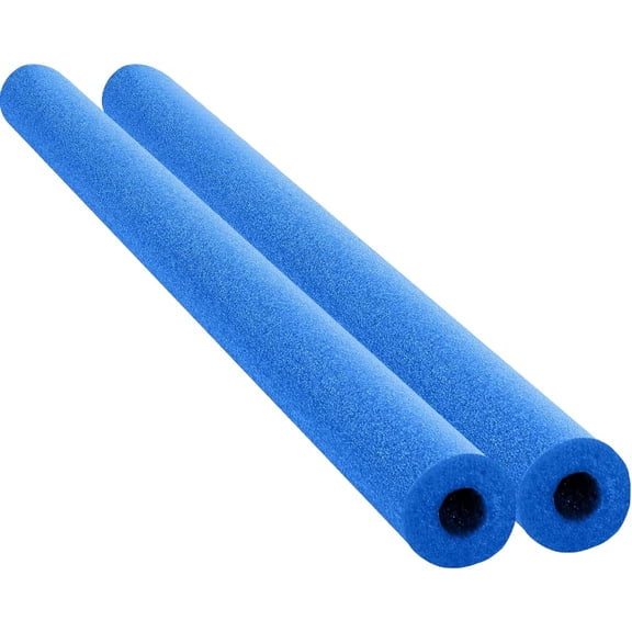 Floating Pool Noodles Foam Tube 2-Pack, Thick Hollow Noodles for Floating in The Swimming Pool, 59" Inches Long
