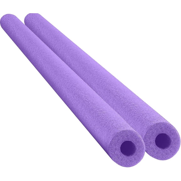 Floating Pool Noodles Foam Tube 2-Pack, Thick Hollow Noodles for Floating in The Swimming Pool, 59" Inches Long