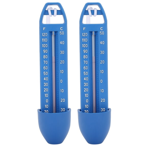 Floating Pool Temp Reader, Reliable  Waterproof Thermometer with Rope, Ideal for Indoor/Outdoor Use
