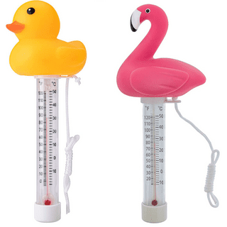 Floating Pool Thermometer, Large Size Easy Read for Water Temperature ...