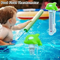 Floating Pool Thermometer – Large Easy-Read Display, Shatter-Resistant Design for Swimming Pools, Hot Tubs, Spas & Fish Ponds